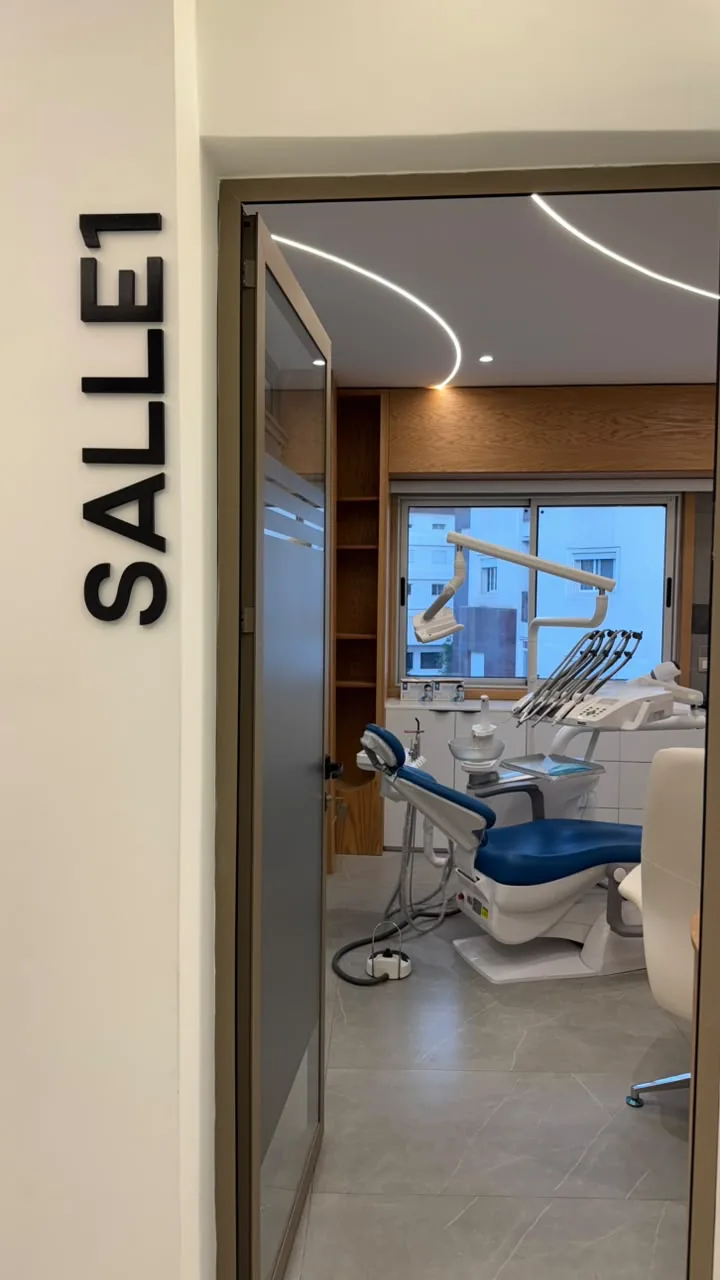 Entrée de la salle de soins numéro 1